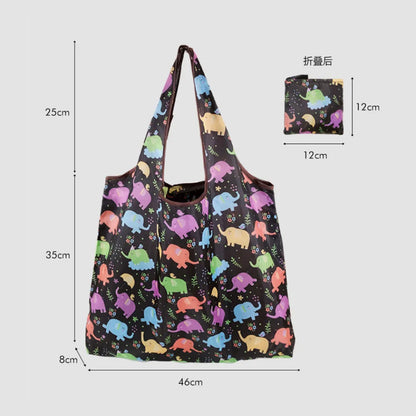 Eco-Friendly Foldable Reusable Shopping Bag – Portable Heavy-Duty Tote Shoulder Bag for Grocery, Travel & Daily Storage Fashion Handbag