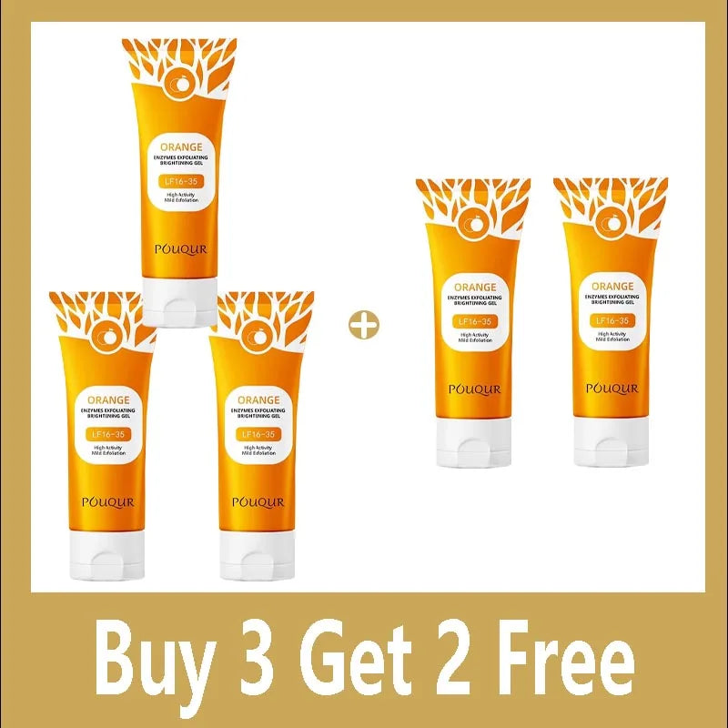 Exfoliating Facial Peeling Gel – Moisturizing, Brightening & Nourishing Face Scrub for Skin Care