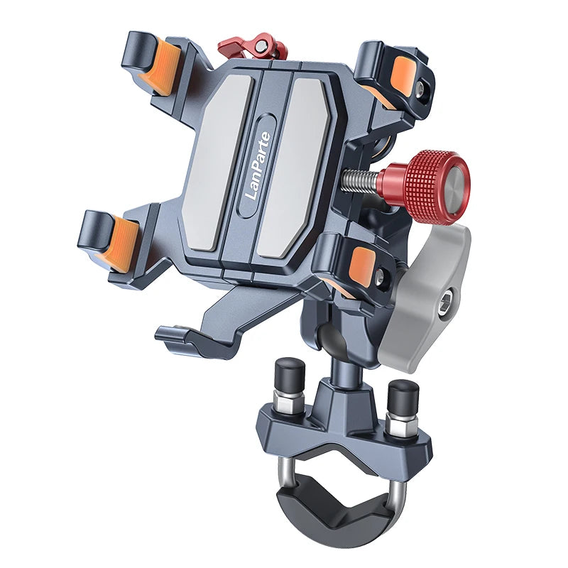 New Universal Motorcycle Phone Holder – High-Quality Alloy Shockproof Navigation Mount
