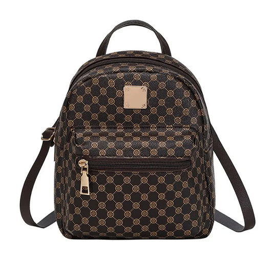 Classic Women’s Backpack – Fashionable School & Daily Shopping Bag for Girls