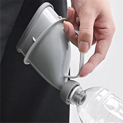 Portable Urine Toilet Aid – Reusable Travel Urinal Funnel for Men, Women, and Children for Camping, Car Trips, and Outdoor Use
