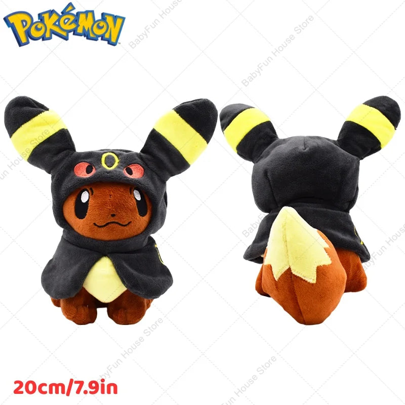 Pokemon Eevee Evolution Plush Toys - Kawaii Sylveon, Espeon, Umbreon & More Cute Character Dolls