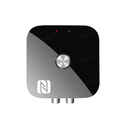 NFC Bluetooth 5.3 Audio Receiver – 3.5mm AUX, RCA Stereo, Lossless HIFI Music Wireless Adapter with USB U-Disk Play & Remote Control