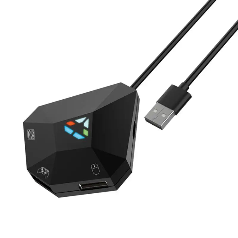 Game Keyboard & Mouse Converter Adapter – Compatible with Switch, PS4, PS3, Xbox One & 360 Consoles