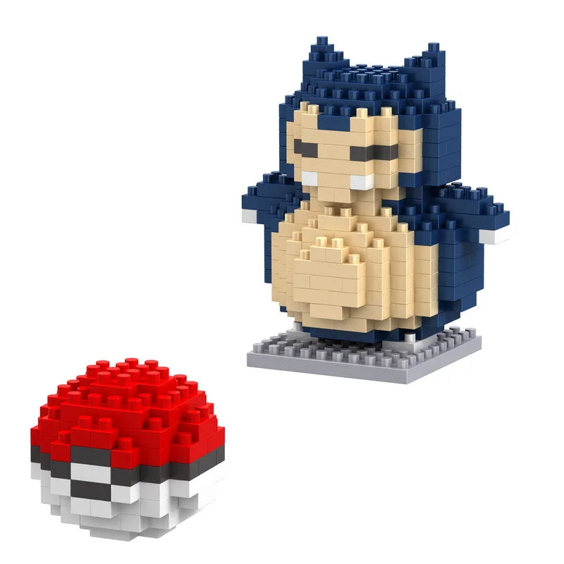 Pokemon Building Block Toy Set – Pikachu, Charizard, Blastoise, Bulbasaur & Gengar Anime Brick Figures for Kids Gift (75 Styles)