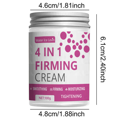 4-in-1 Body Firming Cream - Ginger, Aloe Vera & Coffee Extracts for Moisturizing Abdomen, Arms & Legs