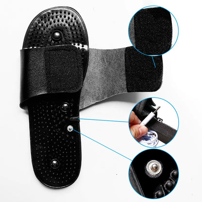 Foot Massage Slippers — Reflexology TENS & EMS Acupuncture Therapy for Feet Relaxation and Body Massage