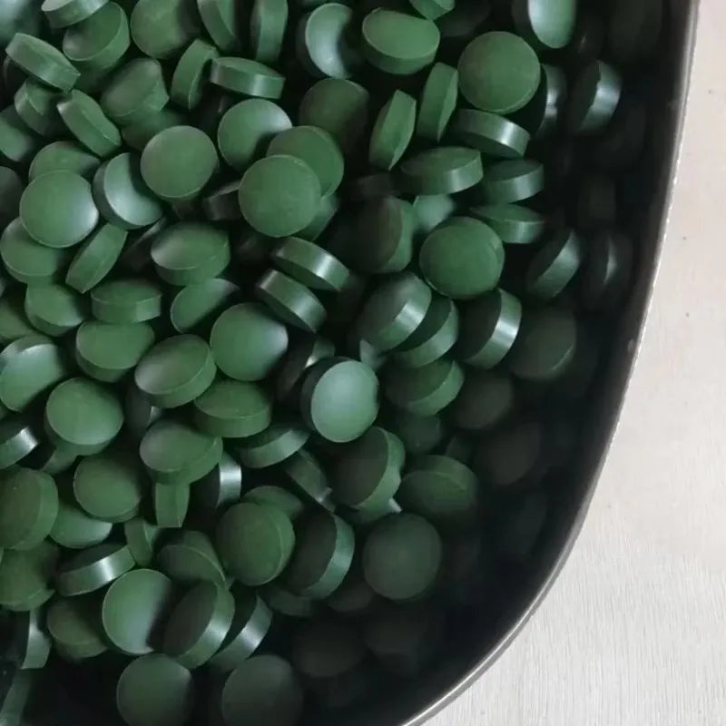 100-3000pc Spirulina Tablets - High Purity Aquarium Fish & Shrimp Food for Crystal Red Shrimp and Tropical Fish