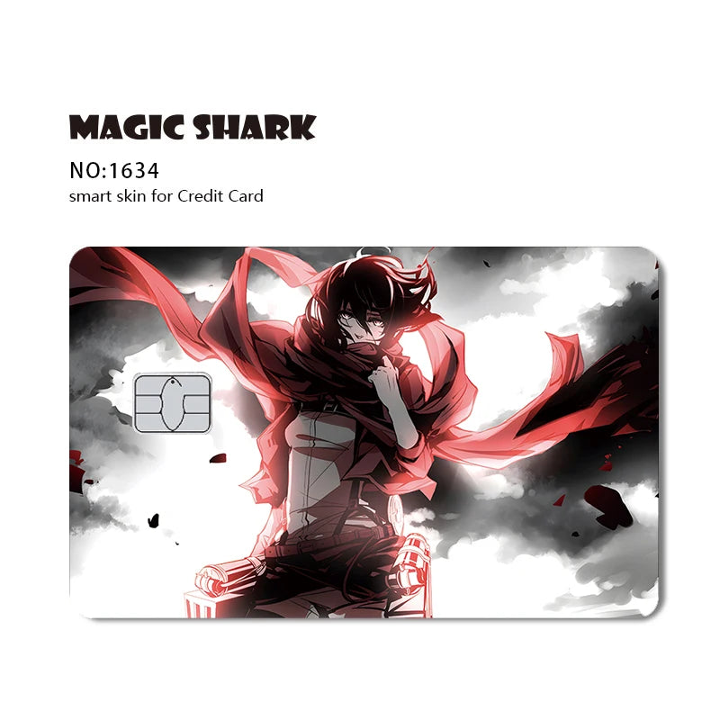 Stylish Phone & Card Sticker Set – Evil FBI, Tiger, Mexico Flag, Snowman, Anime & Movie Monster Skins
