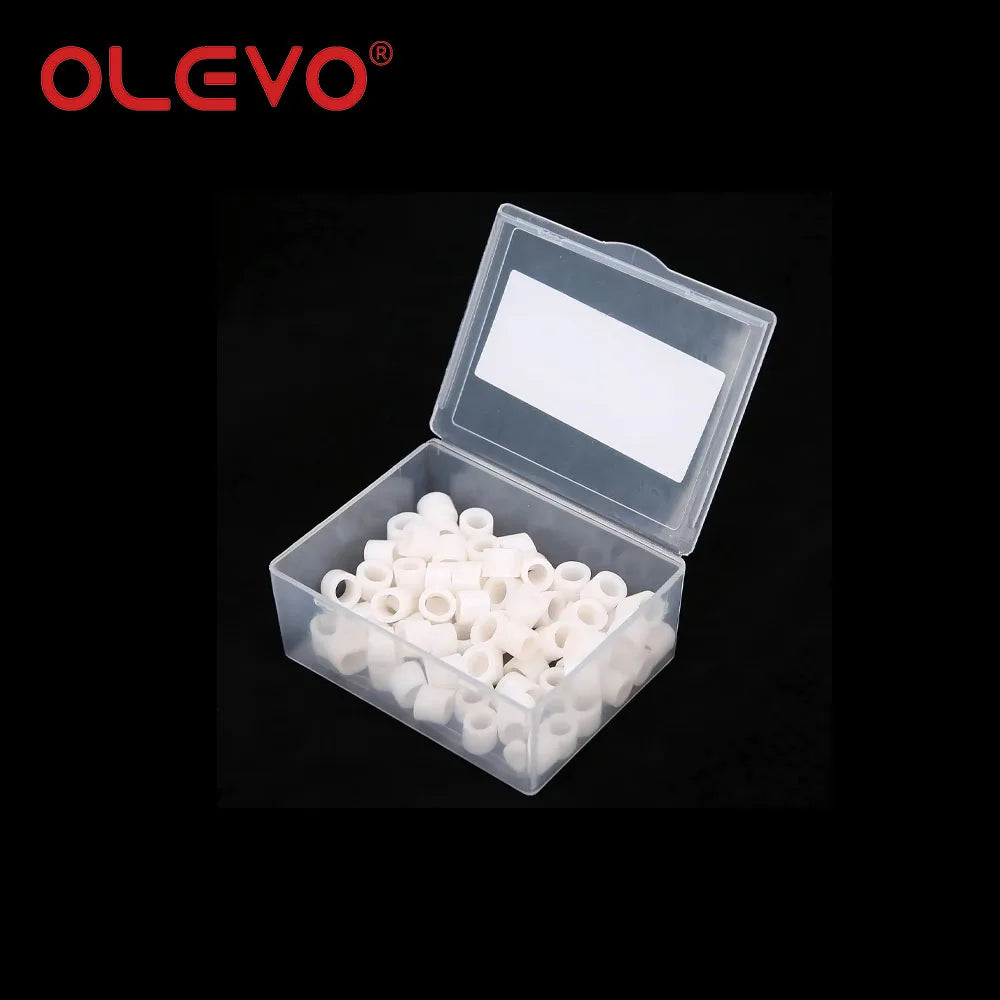 100pcs Dental Silicone Color Code Rings - Autoclavable Instrument Marking Bands for Dentist Surgical Tools Identification