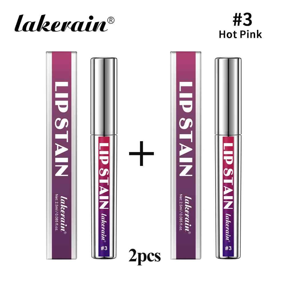 Peel-Off Lip Stain - Long-Lasting Waterproof Pink Tint with Transfer-Resistant Finish