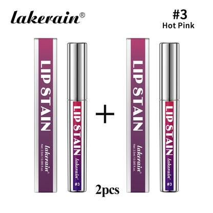 Peel-Off Lip Stain - Long-Lasting Waterproof Pink Tint with Transfer-Resistant Finish