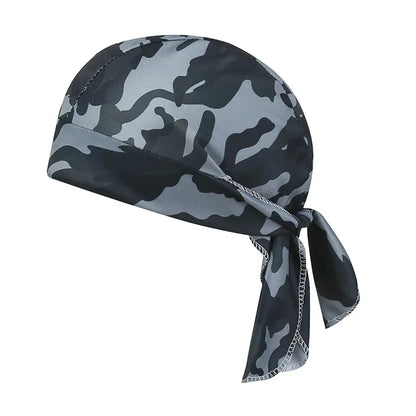 Camouflage Headband Bandana - Breathable Sun Protection Headscarf for Cycling, Sports & Outdoor Wear