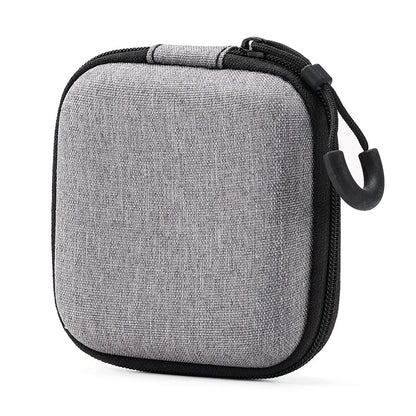 Portable Shockproof Headphone Case – Hard Shell Earphone Bag for Headset, Memory Card & USB Cable Storage