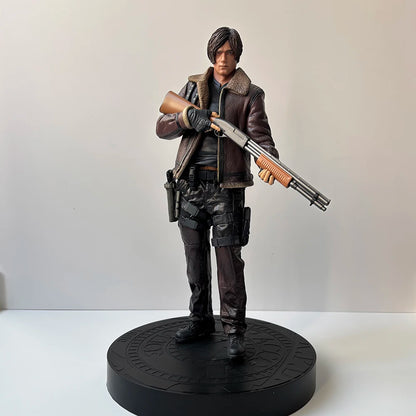 Biohazard RE Jill Valentine & Leon S. Kennedy Anime Figure – Evil Game Collectible Statue for Birthday Gifts