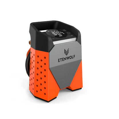 ETENWOLF ZEPHYR S3 Tire Inflator - 160 PSI Portable Air Compressor with 7800mAh Battery