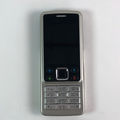 Original Nokia 6300 GSM 2G Mobile Phone – Bluetooth, Multi-Language Keyboard (Russian, Arabic, Hebrew, English), 2007 Used Cellphone