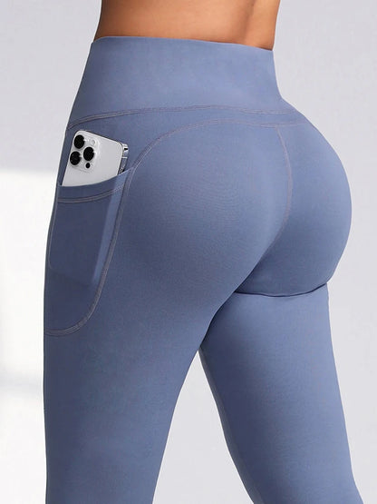 CHRLEISURE 2.0 Gym Leggings for Women – High-Waisted Fitness Activewear with Pockets for Running & Outdoors
