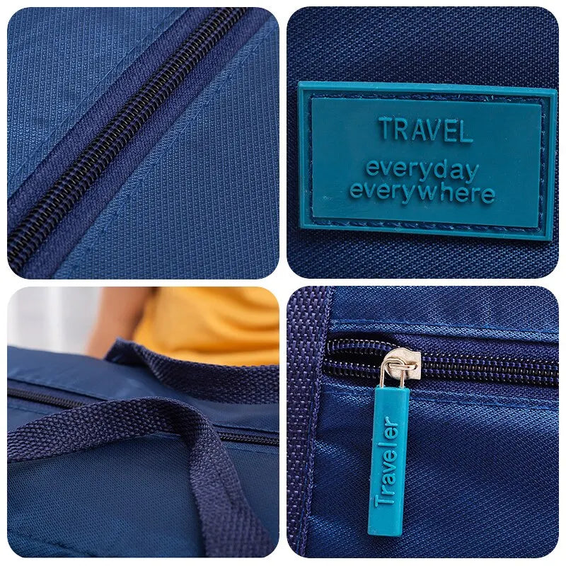 Fashion Foldable Travel Duffel Bag — Lightweight Weekender Tote for Men & Women, Carry-On Luggage Bag