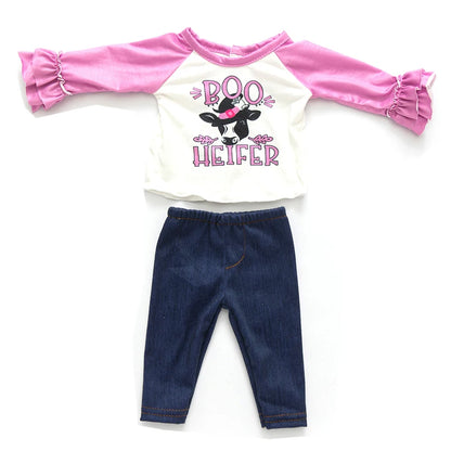 18-Inch American Girl Doll Clothes – Coat, Tights & Pants Outfit for Newborn & Baby Dolls