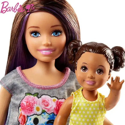 Original Barbie Baby Care Teacher Cart Playset – Princess House Role Play Toy Gift for Girls
