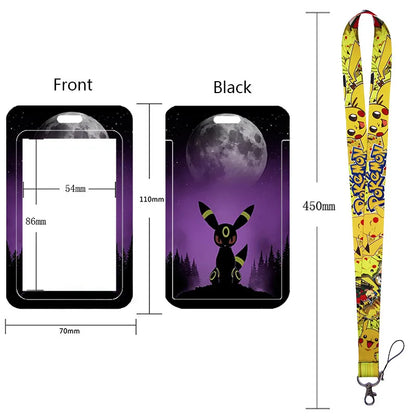 Neck Strap Lanyard for Keys and ID Cards – Badge Holder, Keychain, Key Rings, Fashion Accessory Gift