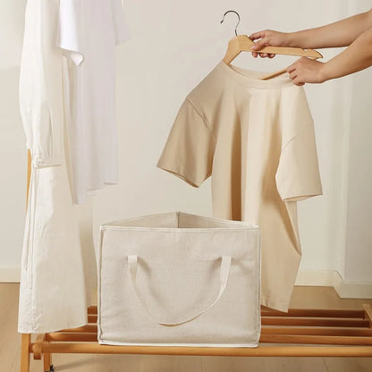 Multifunctional Clothes Hanger Organizer Bag - Space-Saving Triangular Storage Bag with Handle & Waterproof Portable Design