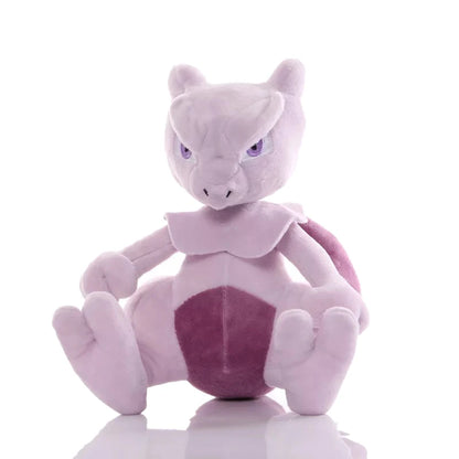 Pokemon Plush Toys Collection — Pikachu, Squirtle, Charmander, Bulbasaur, Charizard, Gengar & Mewtwo Stuffed Dolls for Kids Gifts