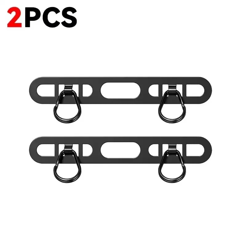 Metal Phone Lanyard Patch Set 1/2/3Pcs – Stainless Steel Side Clip Connector with Double Buckle for iPhone Strap Gasket Attachment