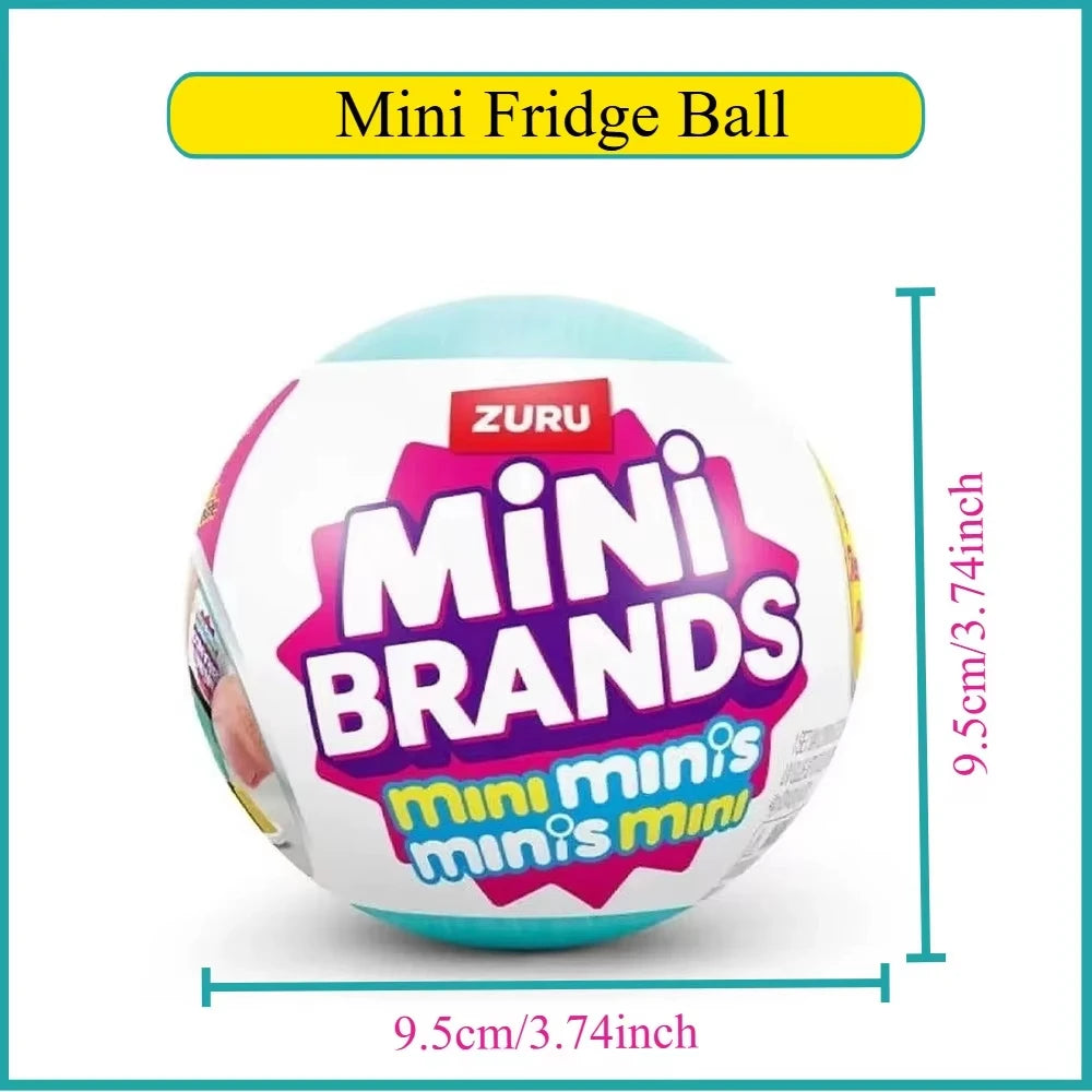 ZURU 5 Surprise Mini Brands Toy - Mystery Blind Box Miniature Collectible Surprise Gift for Kids