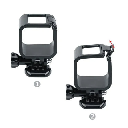 Frame Mount Housing Case — Compatible with GoPro Hero 5 Session, Hero 4 Session & Hero Session Cameras