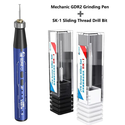 JTX SK-1 Alloy Bit Slider Screw Extractor – Professional Tool for iPhone Mobile Phone Stripped Screw Removal
