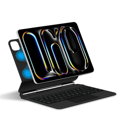 Backlight Magic Keyboard Case for iPad Pro 11/13 & iPad Air 11/13 Inch (2024) – M4/M2 Smart Folio Cover