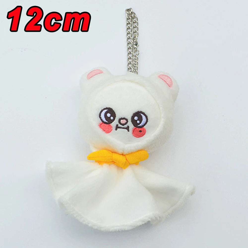 310style Skzoo Plush Pencil Case – Kawaii Kpop Stray Wolf Stuffed Animal Toy, Cartoon Plush Doll for Kids Gift
