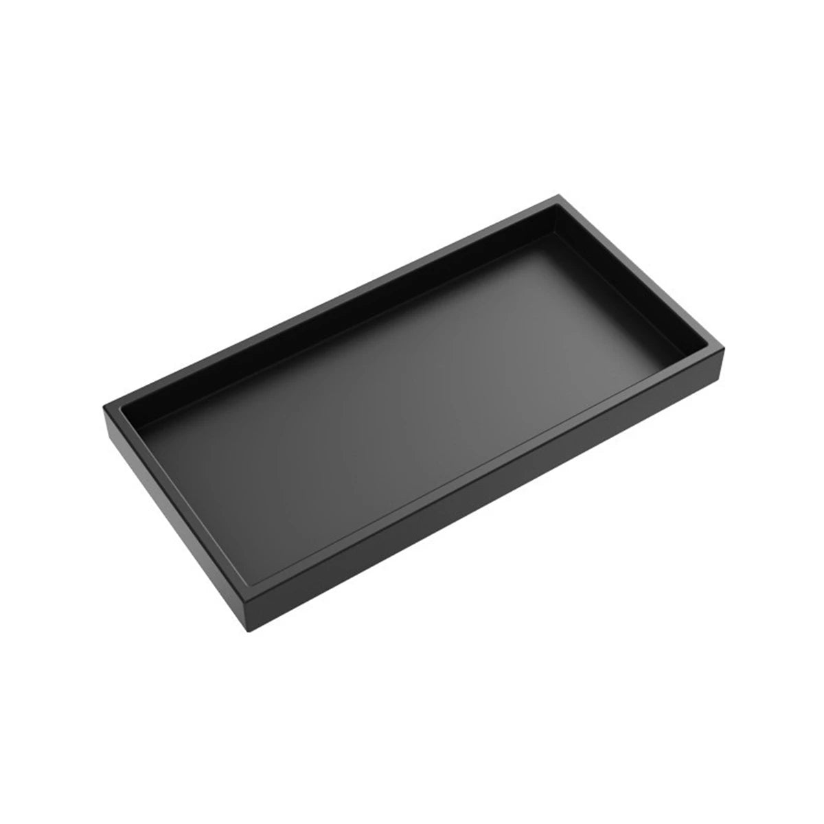 Silicone Bathroom Counter Tray – Vanity Organizer for Soap, Dispensers & Dressing Table Storage