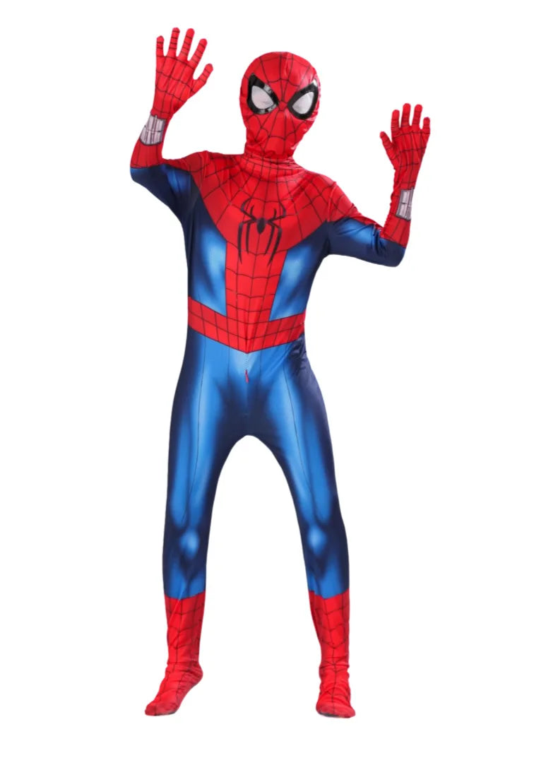 Superhero Zentai Cosplay Suit - Halloween Party Costume Theme Outfit for Cosplay Fans