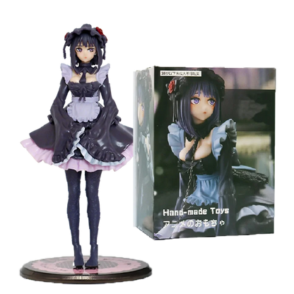 My Dress-Up Darling Anime Figures – Kitagawa Marin & Shizuku Kuroe Black Maid Outfit Action Figurines, Collectible Model