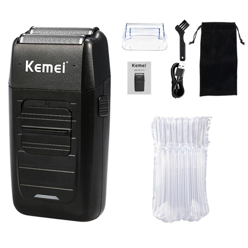 Kemei Hair Clipper Kit — Electric Trimmer & Shaver for Men, KM-2290/2293/1102