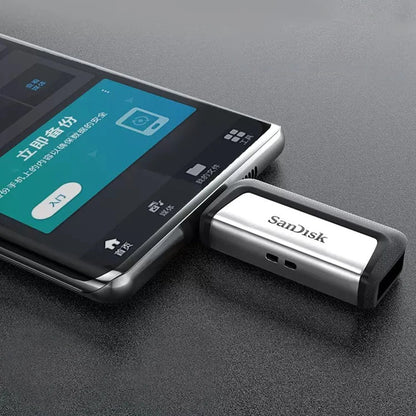 SanDisk Ultra Dual Drive - 2-in-1 USB-C & USB-A OTG Flash Drive 64GB–256GB Up to 150MB/s