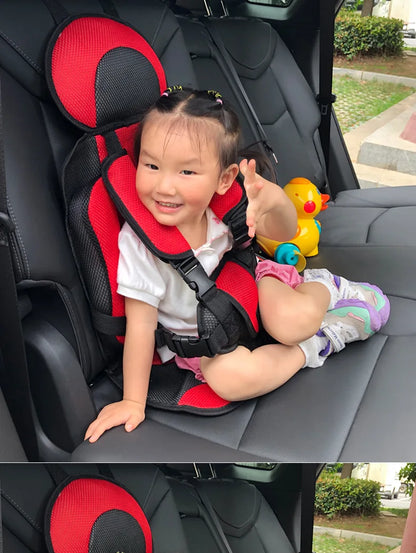 Breathable Child Safety Seat Mat: Adjustable Cushion for Baby Car Seats & Strollers - Chairs Mats for 6 Months to 12 Years Old