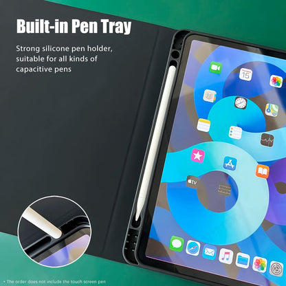 Magic Keyboard & Wireless Mouse Case for iPad — Compatible with iPad 9th Gen, 10.2-inch (7th/8th), iPad Pro 11 M4, Air M3, and Air 4/5 10th Gen
