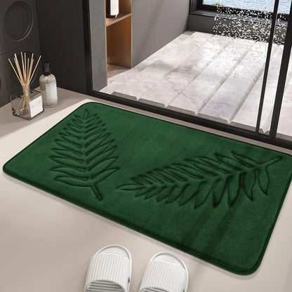 3Pcs Anti-Slip Bath Rug Set – Non-Slip Quick Dry Absorbent Bathroom Mat, Machine Washable Shower Carpet for Home