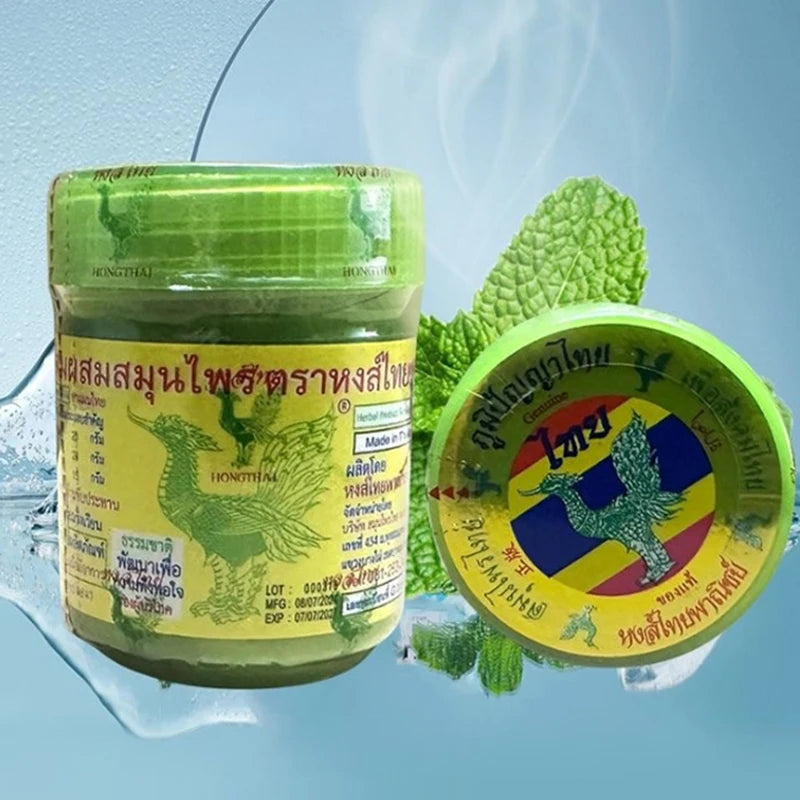 1 Bottle Thai Herbal Inhaler — Natural Nose Care & Health Tool
