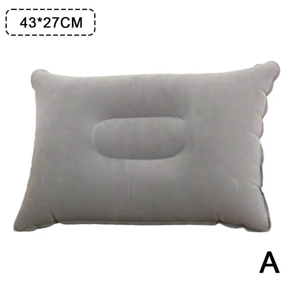 Outdoor Portable Travel Sleep Pillow – Inflatable Camping, Picnic, Beach Pillow for Tent, Comfortable Folding Equipment (G6X8)