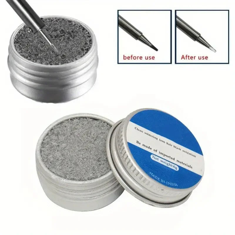 Soldering Iron Head Tinner – Activator Tip Cleaner & Remover, Lead-Free