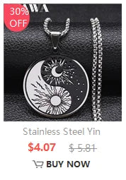 Stainless Steel Witchcraft Vortex Necklace – Viking Triskelion Celtic Knot Spiral, Silver Jewelry N7062S02