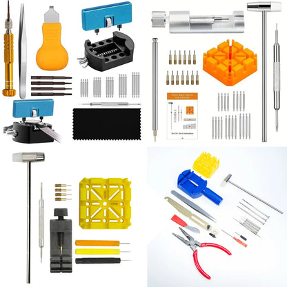Watch Repair Tool Kit – Link Band Pin Remover & Adjuster for Professional Watchmaking