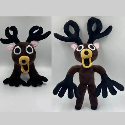 2026 New 99 Nights in the Forest Plush – Brown Elk, White Owl Stuffed Dolls & Pillows for Kids’ Gifts