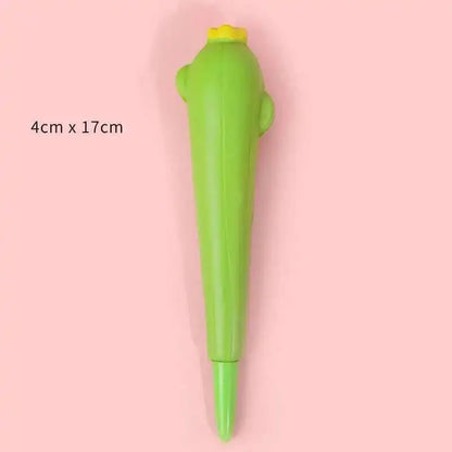 Cute Soft Gel Pen – Kawaii Cartoon Pen for School, Office, and Creative Stationery Supplies