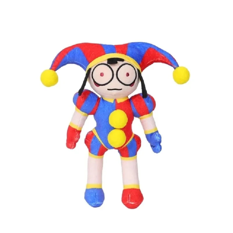 The Amazing Digital Circus Plush — Pomni & Jax Cute Stuffed Animal Dolls, Birthday & Christmas Gift for Kids